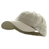 Low Profile Velcro Adjustable Cotton Twill Cap Putty One Size