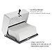 Toilet Tissue Dispenser, Paper Towel Dispenser, Wall-Mounted Bathroom Tissue Dispenser (White)