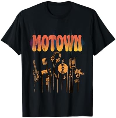 Amazon.com: Motown Shirt, Detroit Michigan Motor City Music T