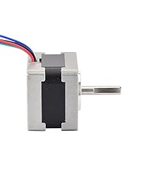 NEMA 14 Motor Paso a Paso 0.9deg (400 Pasos Rev), 0,4 A 11 NCM 15.6oz. en bipolar 4 wires