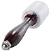 Sumnacon Leathercraft Nylon Hammer - Leather Carving Hammer Cowhide Sew Harmer with Wooden Handle