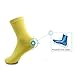 AYAOQIANG 2 Pairs Moisturizing Gel Heel Socks for Dry Hard Cracked Skin,Comfy Recovery Socks Day Night Care fits U.S(Woman-5-9)