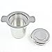 Zoie + Chloe Extra Fine Stainless Steel Tea Infuser - Brew-in-Mug Loose Leaf Mesh Strainer Filter
