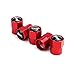TK-KLZ 5Pcs Metal Car Wheel Tire Valve Stem Caps for Chrysler Jeep Grand Cherokee Wrangler Compass Cherokee Renegade Patriot Grand Comander Car Styling Decoration Accessories