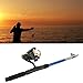 Alomejor 1.8M Fishing Rod Suit Portable Fishing Wheel Fisherman Beginners Telescopic Rod Kit Telescopic Fishing Pole(Metal Fishing Reel)thumb 4