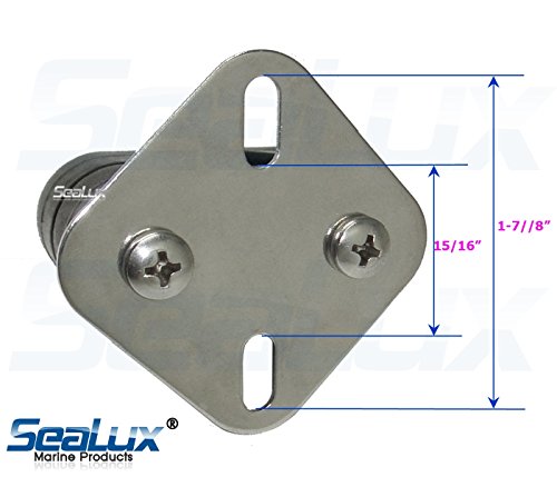 SeaLux-Rail-Mount-clamp-Bracket-Set-with-Stainless-Steel-Mount-Plate-and-Nylon-Brackets-for-78-1-tubing SeaLux-Rail-Mount-clamp-Bracket-Set-with-Stainless-Steel-Mount-Plate-and-Nylon-Brackets-for-78-1-tubing