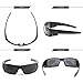 Sunclassy Mens Dark Polarized Sunglasses Anti Glare Driving Wrap Around Driving Square Frame Motorcycle Block UVA UVB UVC (Matte Black)