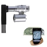 BrainyDeal Portable 60X Zoom Microscope Camera Lens for iPhone 4/4S with LED Light
