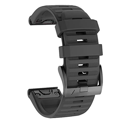 ISABAKE Watch Strap for Garmin Fenix 6X / 6X PRO, Fenix 5X / 5X Plus, Fenix 3/3 HR Accessories, QuickFit Strap 26mm Wide
