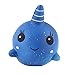 Anboor 3.5 Inches Squishies Narwhal Slow Rising Kawaii Squishies Scented Soft Baby Whale Toy for Kids or Stress Relief Galaxy