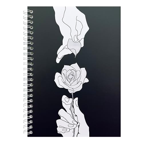 YUATCYA Reusable Sticker Book Collecting Album Blank Sticker Storage Book for Adults 40 Sheets A5 Size Release Paper Sticker Collection Book for Sticker Keeper Saver Holder (Rose)