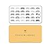 CICI&SISI 2018 Nail Art Acrylic Stamping Plates Set France Design Manicure Print Image Plate set of 4(France)