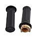 FLYPIG Twist Throttle Accelerator Handle Grips Cable Set Left Right Side Clutch Brake Handle Levers Fit for Yamaha PW50 PY50 Y-Zinger PW 50 PEEWEE PIWI Brake Levers Throttle Housing Handle Grips