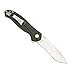 KIZER Cutlery Folding Pocket Knives Liner Lock Flipper Knife Green G10 Handles Tactical Knife, Matt Cucchiara Bad Dog V3463A2