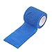 12pcs Disposable Cohesive Tattoo Grip Cover Wrap 2 Inch x 5 Yards Self Adhesive Bandage Breathable Cohesive Bandage Wrap Rolls Elastic Self-Adherent Tape for Stretch Athletic, Sports, Wrist, Ankle