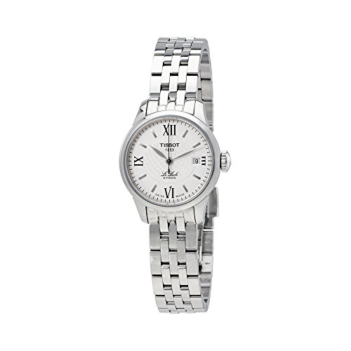 Tissot Women's T41118333 Le Locle Silver Dial Automatic Stainless Steel Watch