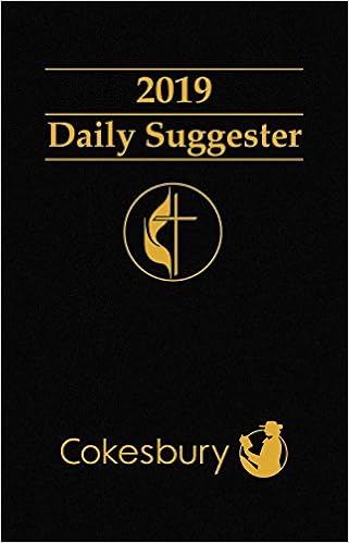2019 United Methodist Daily Suggester 9781501867903 Amazon Com