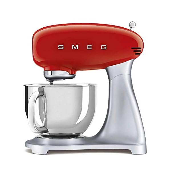 SMEG Batidora de cocina SMF02RDEU Europea a 220v | Roja