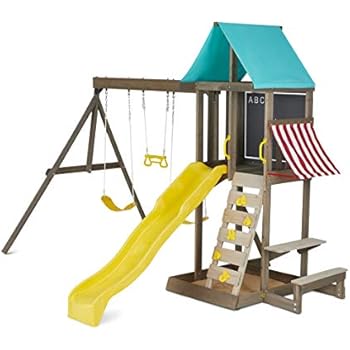 Amazon.com: Cedar Summit Premium Childrens Play and Swing 
