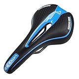 West Biking 0.79lb Mountain Bike Saddle Silica Gel MTB Road Bicycle Seat Black Blue Yellow White Red 27×14.5cm