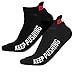 BGR8 Athletic Running Socks Unisex Added Cushion 2 Pairs (Large) …