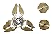 NEW 2017 ORIGINAL DRAGON SPINNER Trio Brass Metal Hand Fidget Spinner Toy EDC Luxury Helps You Focus And Reduce Stress