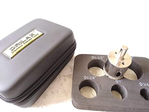 10-Piece Diamond Hole Saw Set - Drill Bits For Tile, Glass, Porcelain & Stone (1/4" To 2")