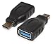 FlashTech USB-C to USB 3.0 Adapter - for USB Type-C Devices Including the new MacBook, Chromebook Pixel and HP Pavillion - USB 3.1 (USB-C) to USB 3.0 (Black)
