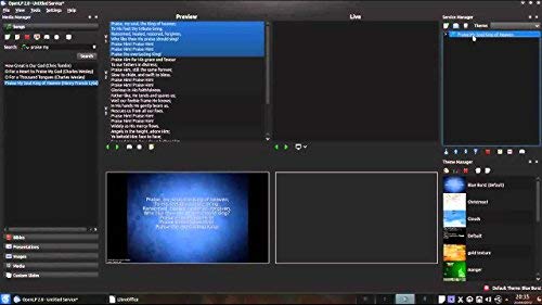 Church Service Song Display Verses Lyrics Projector Presentation Windows Mac PC Computer Software - Thumbnail 3
