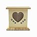 YSF Handmade Really Wood Wooden Pet Dog cat Urns Photo Pet Memorial Urn Casket for Ashes Small Size Box.