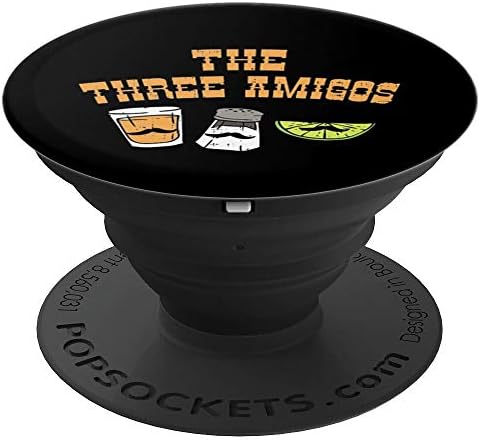 The Three Amigos Tequila Salt Lime Cinco De Mayo Drink - PopSockets Grip and Stand for Phones and Tablets