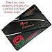 Holtzman's Credit Card Knife #1 Best Wallet Knife (Black)