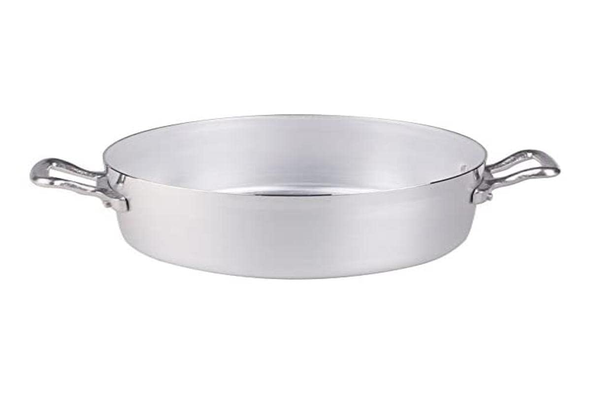 Pentole Agnelli Family Cooking Aluminium Casserole Pot With 2 Handles, Diameter - 22 Cm.