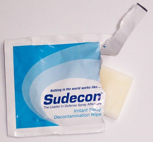 Fox Labs FX-SUD-1 Sudecon Decontamination Wipes For Removal Of Chemical Agents