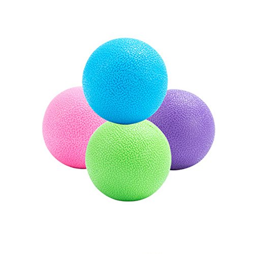 Massage Ball Yoga Lacrosse Ball for Myofascial Release, Trigger Point Therapy, Muscle Knots, Deep Tissue Massage, Crossfit, Trigger Point and Yoga Therapy