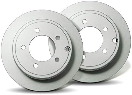 Front Premium Geomet rust protected Brake Rotors 31257C | Fits: Civic Accord Civic CR-Z ILX ILX Fit Element CR-V