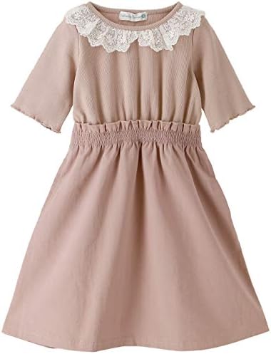 女の子 ワンピース 春 夏 半袖ドッキングワンピース キッズ カジュアル Qs041 子供服 スーパーセール