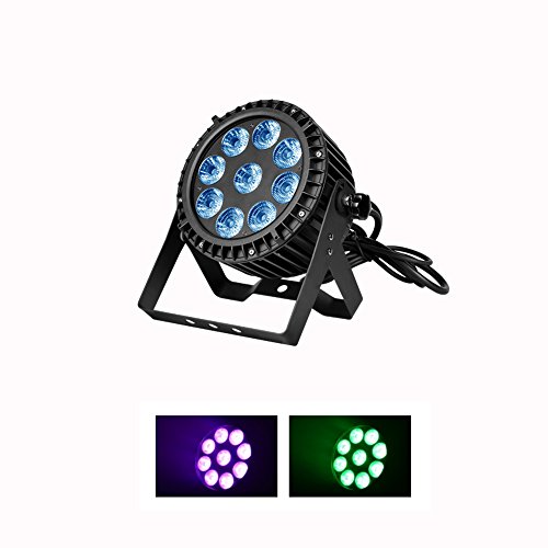 Boulder LED Par Waterproof IP65 Outdoor 9x15w RGBWA 5in1 Wash Stage light DMX512 for TV studio, theater, auditorium, stage, T-stage, concerts … … - Thumbnail 7