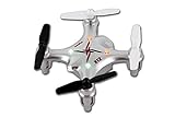 Tenergy Syma X12 Nano 6-Axis Gyro 4CH RC Quadcopter (SILVER)