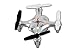 Tenergy Syma X12 Nano 6-Axis Gyro 4CH RC Quadcopter (SILVER)