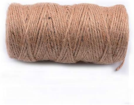 328フィート 強力麻紐 ギフト Diyクラフト 装飾 束ね ガーデニング リサイクル用梱包用紐 強力麻紐 B07szlflwm 大型家電 ホーム 天然ジュート麻紐 ガーデニング用途 100m