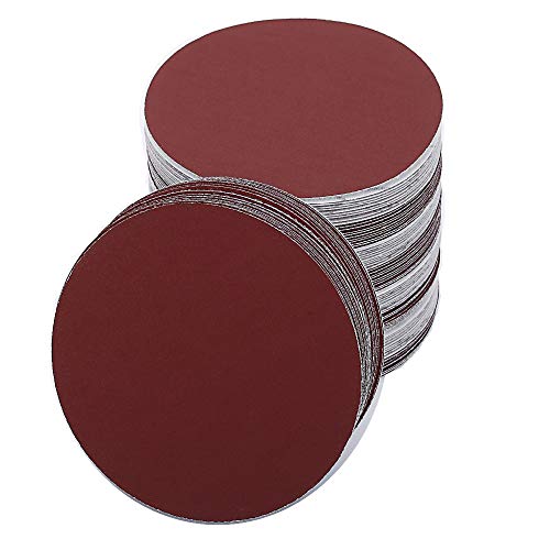 Tool Woodwork - 40ps 3" 75mm-80mm Round Spaper Disk S Sheet Grit 320/400/600/800/1000/1200/1500/2000 Hook Loop Sing Disc For Ser