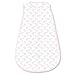 Amazing Baby Cotton Sleeping Sack, Wearable Blanket with 2-way Zipper, Pink Tiny Zebras, Medium (6-12 mo)