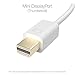 Sabrent Mini DisplayPort (Thunderbolt 2) to HDMI Adapter with Support for 4K [Gold Plated] (DA-MDHA)