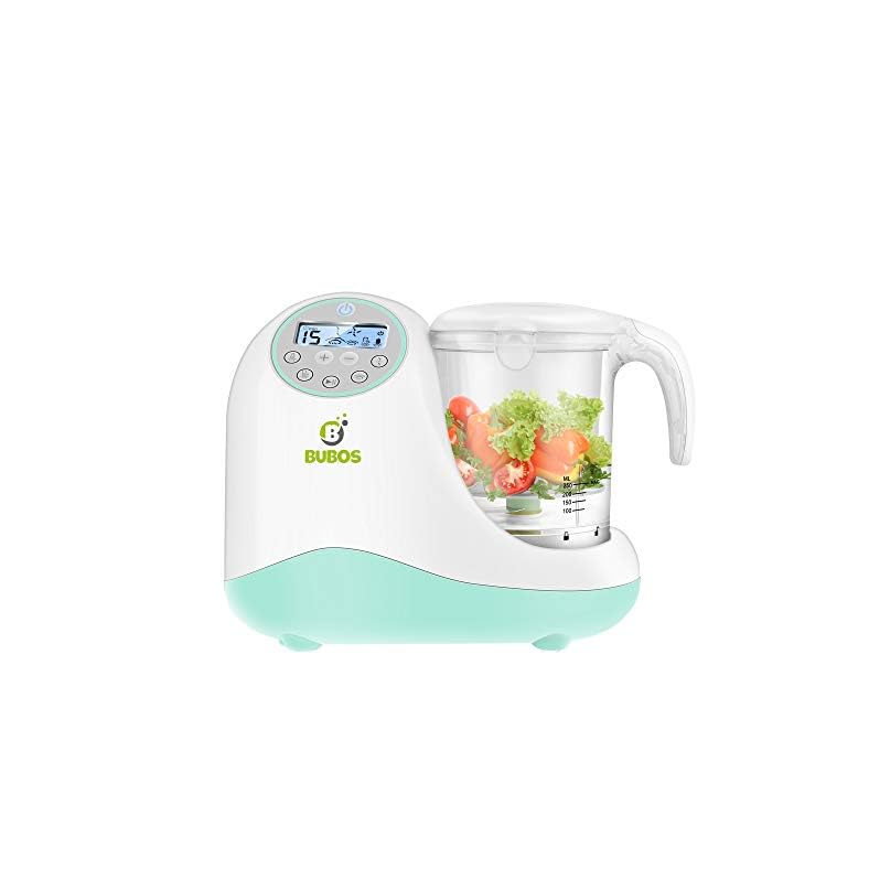 Baby Food Maker and Processor with 5 in 1 Function, Clear Touch Control Panel with LCD Display, Auto Shut-Off, BPA Free