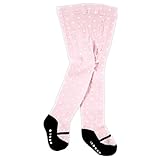 Luvable Friends Mary Jane Non-Skid Cotton Tights