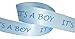Blue Ribbon for Crafts-Hipgirl 20 Yards It's a Boy Baby Shower 3/8