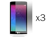 LG Risio H343 (Cricket) - 3 Pack - Clear Screen Protectors + Atom LED