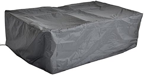 Leaptime Patio Outdoor Sofa Cover All Weather Protective Patio Furniture Sofa Cover with Drawstring-Large