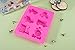 Yunko 6 Cavity Thomas Train and Cute Car Cake Pan Baking Silicone Dessert Chocolate Mold Cookie Mold Pudding Jelly Mold